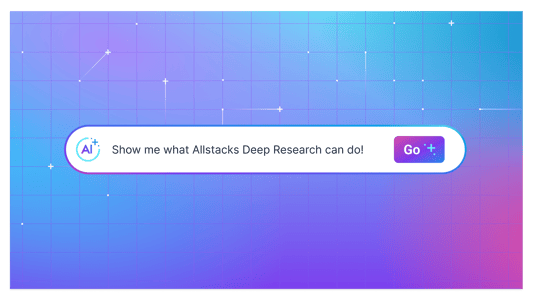Allstacks Intelligence Engine Makes Traditional Engineering Dashboards Obsolete